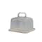 Hello Honey® Glass Cloche with White Marble Base